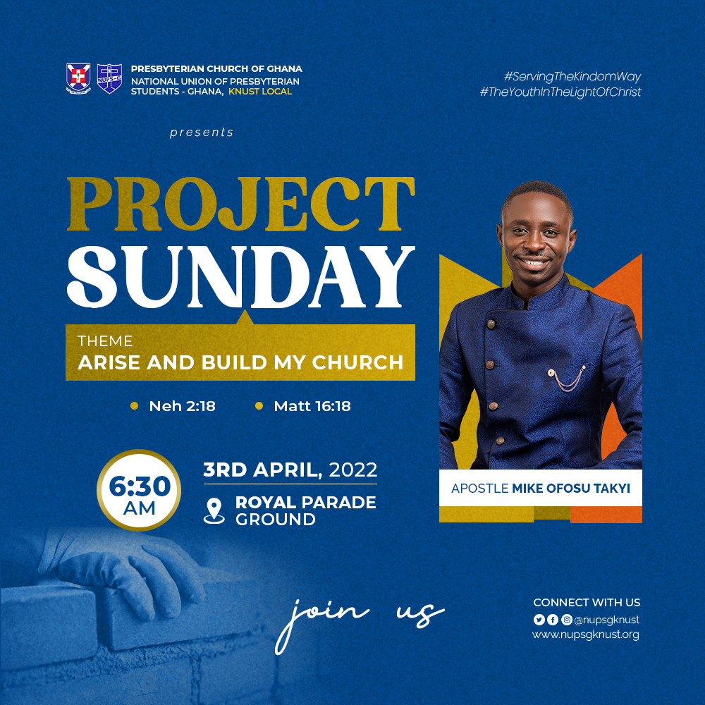 Project Sunday(Arise and Build my Church) - ‘22